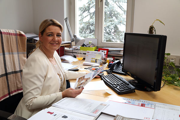 Claudia Kogler Arbeitsplatz