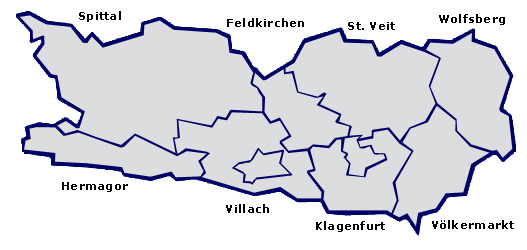 Kärnten Karte