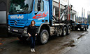 Weiss mit Lkw 4